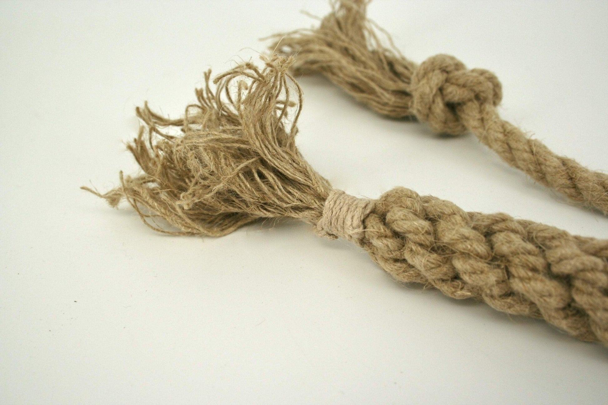 natural hemp rope dog toys great alternative