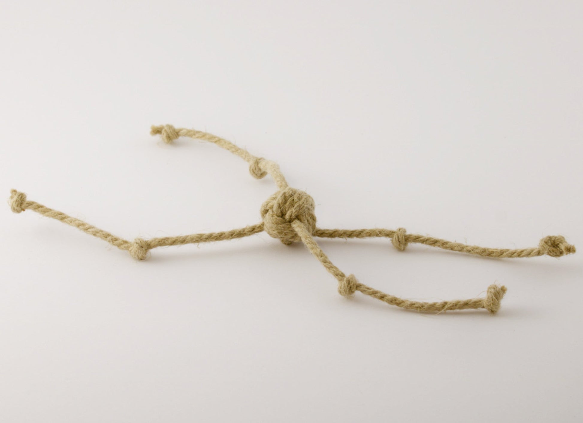 hemp quadripus natural cat toy