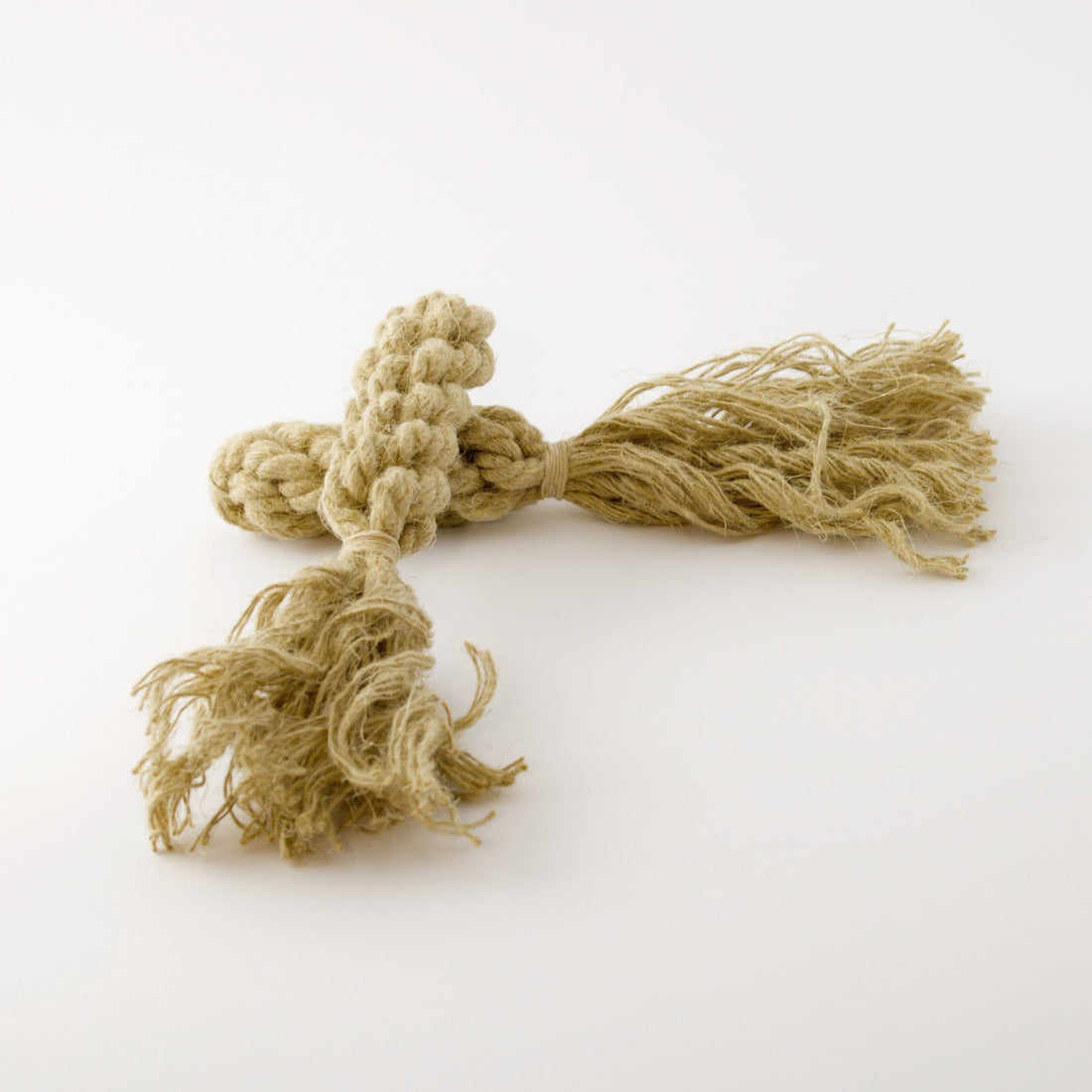 duo hemp sausage cat toy set