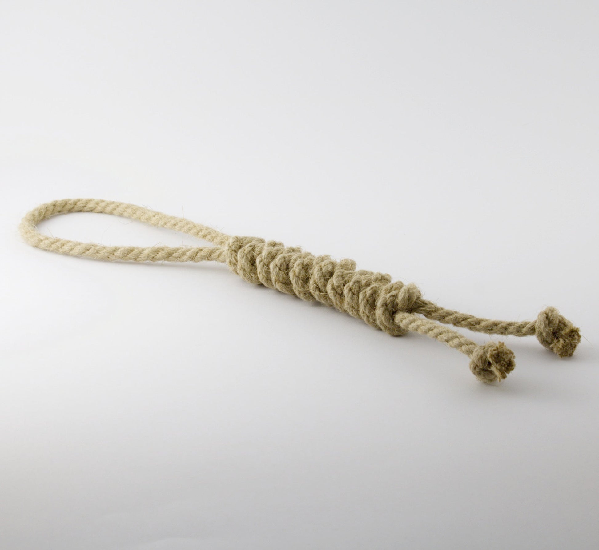 big hemp rope dog toy