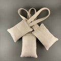 3 hemp dog toys