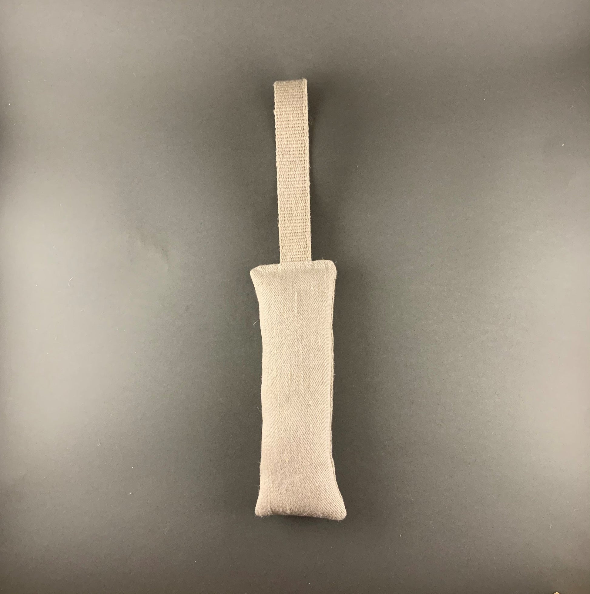 natural hemp dog training toy