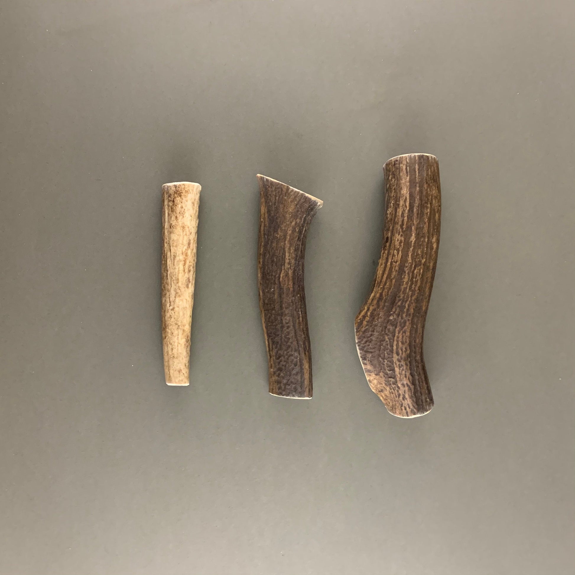 3 sizes deer antler chews for dogs