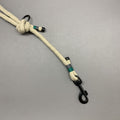 Natural hemp dog leash for traffic