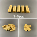 set of 5 small size natural dog cheese
