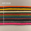 many color options for hemp dog leash
